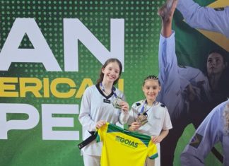 Goianas conquistam medalhas representando o Brasil no Pan-Americano de taekwondo Atletas goianos tiveram destaque defendendo a Seleção Brasileira no Pan-Americano Open de Taekwondo 2026, disputado no Parque Olímpico Arena Carioca 1, no Rio de Janeiro.