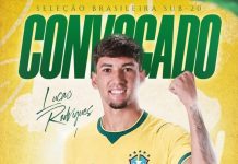 Volante do Goiás, Lucas Rodrigues é convocado pela Seleção Brasileira Sub-20 para amistosos no Chile