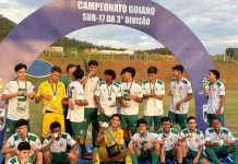 Morrinhos vence o Estrela e conquista o título da 3° Divisão do Goianão Sub-17