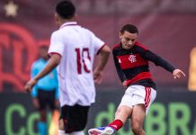 Atlético-GO é goleado pelo Flamengo, mas garante classificação na Copa do Brasil sub-15