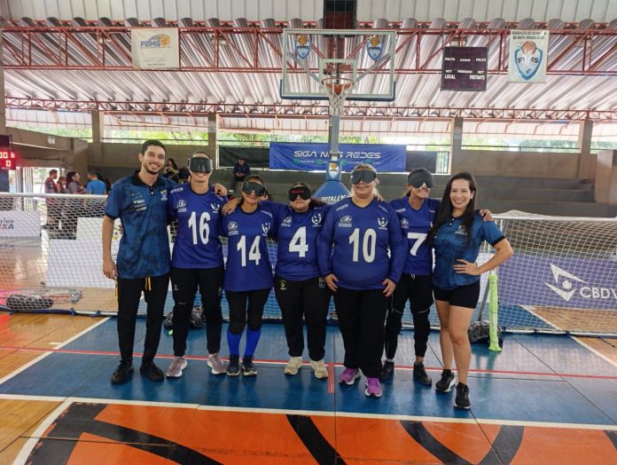 Representante de Goiás, Aspaego encerra participação no Regional Centro-Norte de Goalball