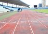 Pista de atletismo do Olímpico passará por reforma; governo também prevê reconstrução das piscinas A pista de atletismo do Estádio Olímpico Pedro Ludovico Teixeira, em Goiânia, passará por uma reforma completa.