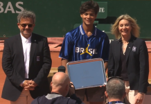 Tenista goiano Guto Miguel faz história e conquista título juvenil de Roland-Garros