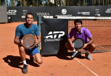 Goiano Lipe Miguel conquista título de duplas no Challenger de Piracicaba