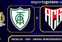 Atlético-GO busca reabilitação diante do lanterna América-MG, que estreia técnico ex-Dragão
