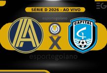 Ao vivo: Aparecidense x Capital-DF – 2° fase da Série D
