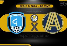 Ao vivo: Capital-DF x Aparecidense – 2° fase da Série D