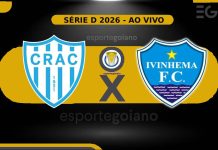 Ao vivo: Crac 0x0 Ivinhema – 10° rodada da Série D