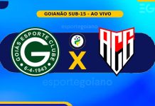 Ao vivo: Goiás x Atlético-GO – Final do Goianão Sub-15
