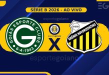 Ao vivo: Goiás x Novorizontino – 12ª rodada da Série B