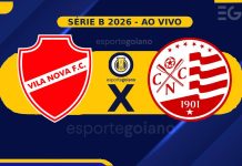 Ao vivo: Vila Nova 4×1 Náutico – 14° rodada da Série B