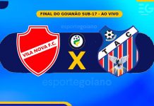 Ao vivo: Trindade x Vila Nova – Final do Goianão Sub-17
