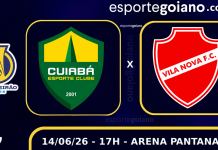 Vila Nova defende liderança diante de um Cuiabá em boa fase na Série B