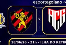 Com Renan Brito no comando interino, Atlético-GO visita Sport pela Série B