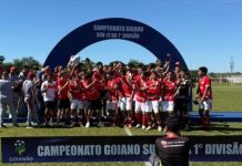 Vila Nova triunfa sobre o Trindade e conquista o Goianão Sub-17