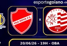 Diante do Náutico, Vila Nova busca reação e a liderança da Série B