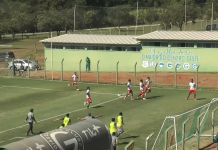 Com gol de bicicleta no último lance, Vila Nova vence Goiás no primeiro jogo semifinal do Goiano sub-17