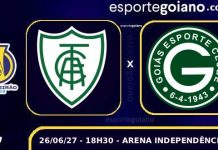 Defendendo invencibilidade de cinco jogos, Goiás visita o desesperado América-MG