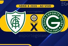 Ao vivo: América-MG 0 x 0 Goiás – 20ª rodada da Série B