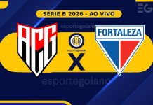Ao vivo: Atlético-GO x Fortaleza – 17ª rodada da Série B