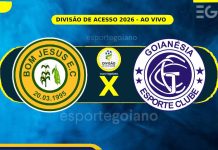 Ao vivo: Bom Jesus x Goianésia – 1ª rodada Divisão de Acesso