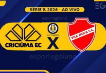 Ao vivo: Criciúma x Vila Nova – 18ª rodada da Série B