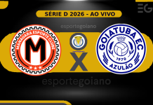 Ao vivo: Manauara-AM X Goiatuba – 3ª fase da Série D