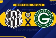 Ao vivo: Ponte Preta x Goiás – 18° rodada da Série B