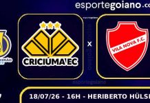 Vila Nova visita Criciúma em embate pela liderança da Série B
