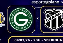 Na estreia de Mozart, Goiás encara o Ceará que terá Daniel Paulista no comando Goiás encara o Ceará na Serrinha