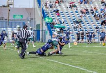 Goiás FA estreia com derrota na elite do futebol americano brasileiro