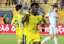 Atlético-GO acerta contratação de atacante da Guiné-Bissau que atuou no futebol grego