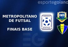 Ao vivo: finais da base do Metropolitano de Futsal