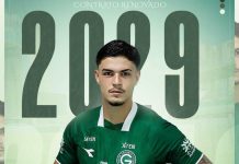 Goiás renova com zagueiro promessa da base até o final de 2029