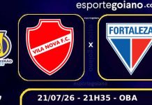 Após tropeços fora, Vila Nova faz confronto direto com o Fortaleza no OBA