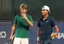 Ao lado de esloveno, Guto Miguel estreia nas duplas de Wimbledon Júnior