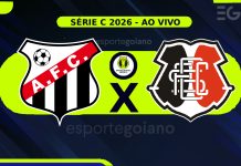 Ao vivo: Anápolis x Santa Cruz – 19° rodada da Série C