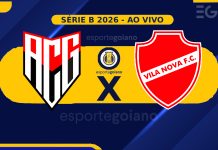 Ao vivo: Atlético-GO x Vila Nova – 22° rodada da Série B