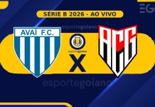 Ao vivo: Avaí 0 x 0 Atlético-GO – 25ª rodada da Série B