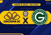 Ao vivo: Criciúma x Goiás – 22° rodada da Série B