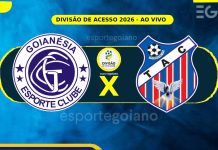 Ao vivo: Goianésia x Trindade – 7° rodada da Divisão de Acesso
