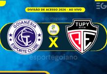 Ao vivo: Goianésia x Tupy de Jussara – 3° rodada da Divisão de Acesso