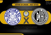 Ao vivo: Goiatuba 0 x 0 ASA-AL – Quartas de final da Série D
