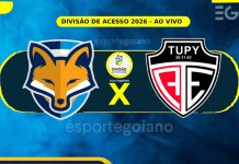 Ao vivo: Grêmio Anápolis 0 x 0 Tupy – 5ª rodada da Divisão de Acesso