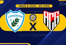 Ao vivo: Londrina x Atlético-GO – 23ª rodada da Série B