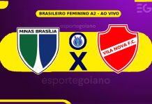 Ao vivo: Minas Brasília x Vila Nova – 15° rodada da Série A2 Feminina