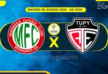 Ao vivo: Morrinhos 0 x 0 Tupy – 9ª rodada da Divisão de Acesso Divisão de Acesso
