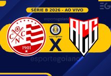 Ao vivo: Náutico x Atlético-GO – 21ª rodada da Série B 2026