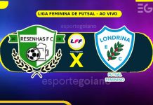 Ao vivo: Resenhas x Londrina – 13° rodada da Liga Feminina de Futsal