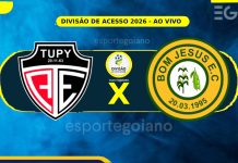 Ao vivo: Tupy de Jussara 0 x 0 Bom Jesus – 8° rodada da Divisão de Acesso